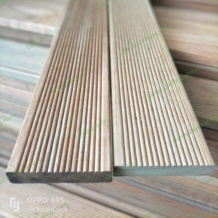 Jual Papan Kayu Decking Lantai Kolam Renang pool deck - Kota Semarang