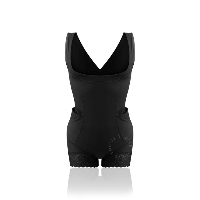 Gambar Youhave BODYSUIT SHAPEWEAR Korset Pelangsing Pakaian Wanita 001452 - black, M dari YouHave Store undefined Tokopedia