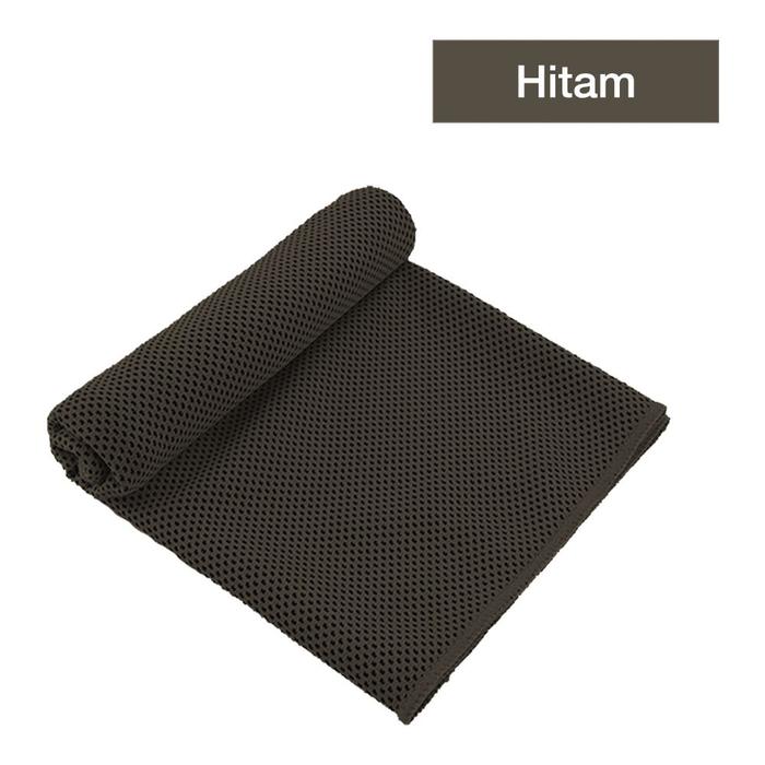 Gambar Handuk Olahraga Yoga / Travel Tipis Dingin - Botol - Hitam dari DIR-88 undefined Tokopedia