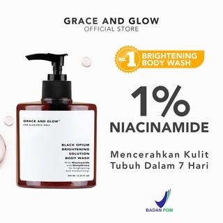 Gambar GRACE and GLOW Body Wash Shampoo Amethyst Bombshell Body Serum Deodorant Daisy Hair Vitamin Mist 400ml 300ml Brightening English Pear Clay Scrub Miss Moisture Peony Blush Body Lotion White B3 Bright Body Gel Serum Kemasan Refill Dry Shampoo Velvet Breeze - BWashBlackOpium dari lovestyleshoppingofficial undefined Tokopedia