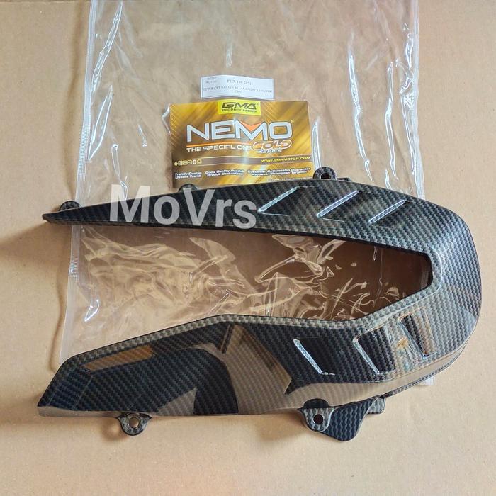 Gambar Tutup CVT Cover CVT Pelindung CVT Honda PCX 160 & ADV 160 carbon Nemo - Belakang saja dari MoVrss undefined Tokopedia