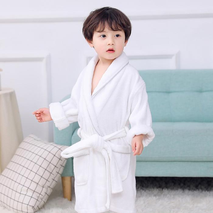 Gambar Kimono Handuk Anak Usia 2-15 Tahun Gratis Bordir Nama - Putih, S dari BAKIND COLLECTION NEW undefined Tokopedia