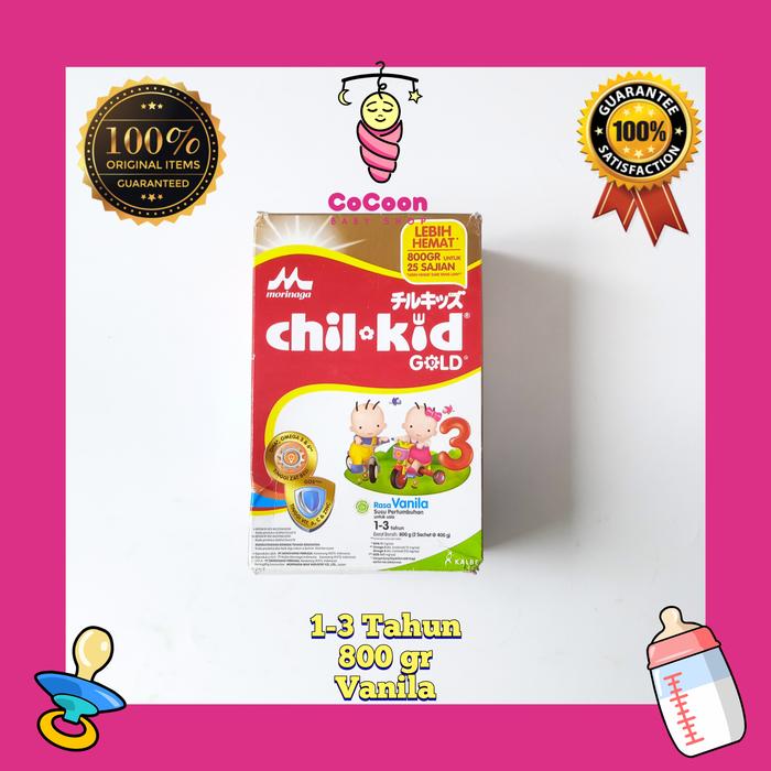 Gambar Susu Formula Bayi ChilKid Chil Kid Gold Vanila 800 g 800gr 1-3 Tahun dari cocoonbabyshop undefined Tokopedia