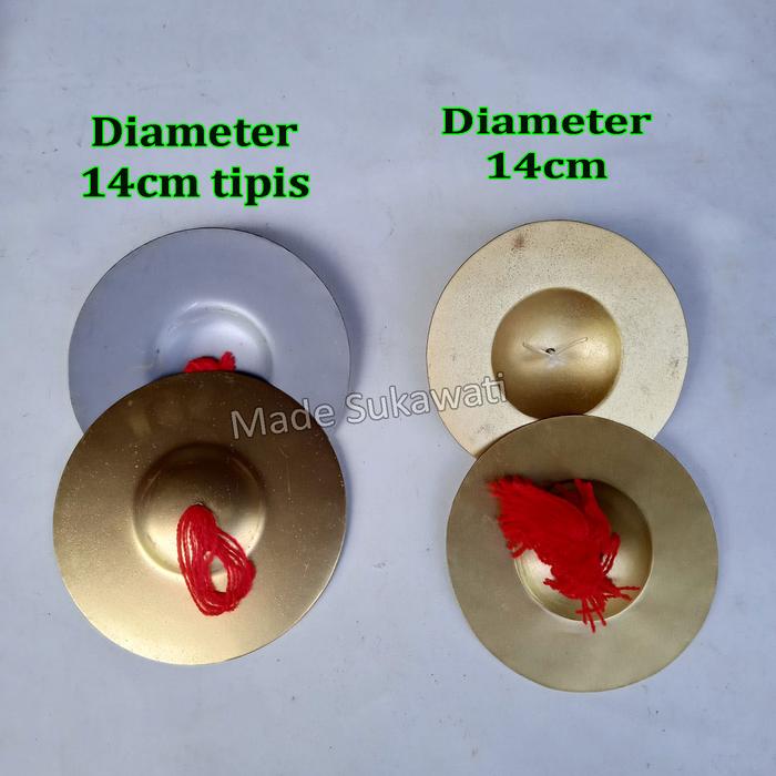 Gambar Alat musik Ceng ceng besi bali cengceng - Dimt 14cm tipis dari MadeSukawati undefined Tokopedia