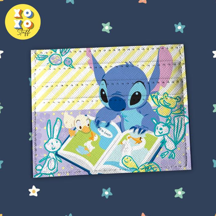Gambar PO Card Holder Cute Cartoon 2 Sisi 6 SLOTS + 1 slot *CAN ADD NAME - Stitch 2 dari XOXO stuff undefined Tokopedia