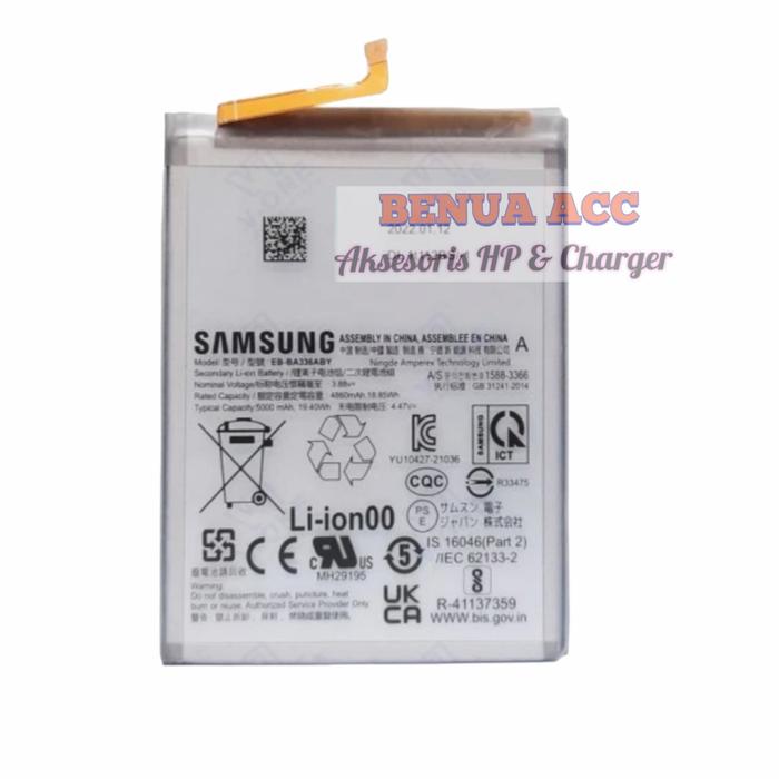 Gambar Baterai Batre Samsung A53 5G | Samsung A33 5G EB-BA336ABY Original dari Benua acc undefined Tokopedia