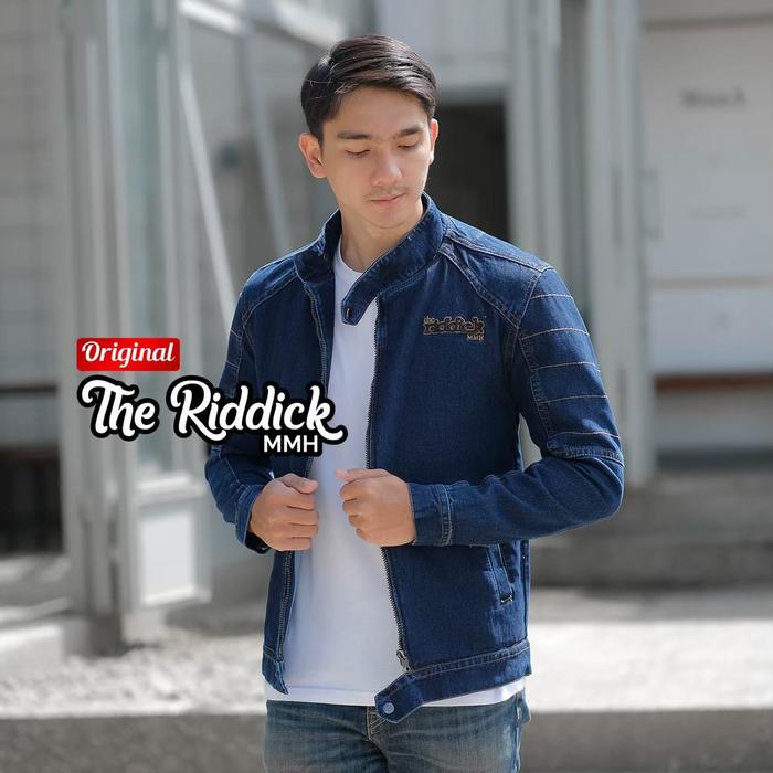 Gambar Jaket Jeans Resleting / Jaket Jeans Pria / Jaket Jeans Distro - Warna 3, M dari AnekaFashionStore_NEW undefined 4 Tokopedia