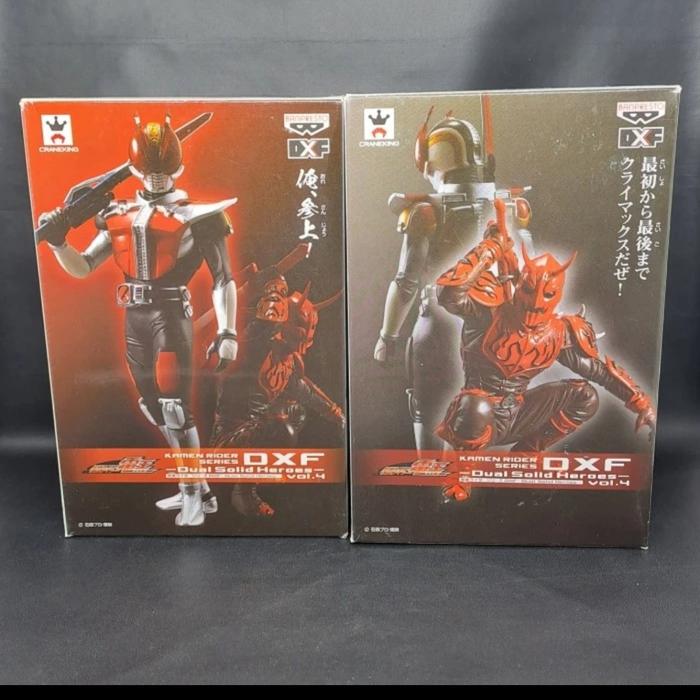 Gambar dxf dual solid heroes kamen rider den-o & momotaros banpresto rare - 1 set dari Augusshop undefined Tokopedia