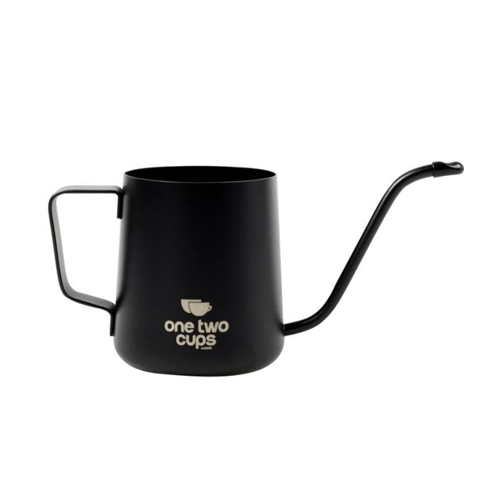 Gambar Teko Kopi Leher Angsa V60 350 ml/ Kettle Gooseneck Drip Coffee V 60 - Black NON TUTUP dari Grande Coffee ID undefined Tokopedia