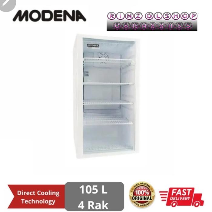 Gambar SHOWCASE MODENA SC 1105 DISPLAY COOLER SC1105 PENDIMGIN 105L dari Rinz olshop undefined Tokopedia