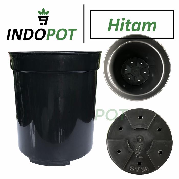 Gambar Pot Tinggi GBL SV 30 Pot Tebal dan Kuat Pot Bunga Besar Tinggi Tanaman - Hitam dari Indopot_NEW undefined Tokopedia