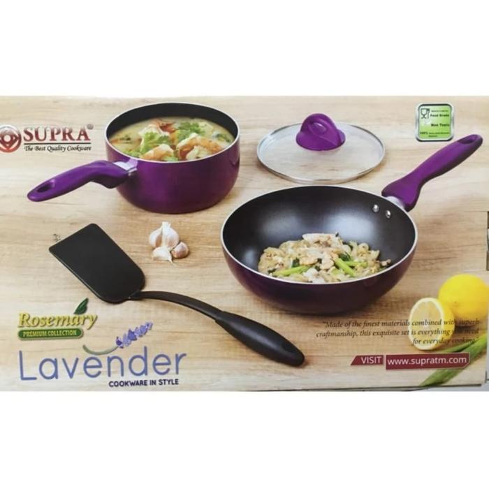 Gambar Lavender Set | Panci Set Isi 4 pcs Warna Purple - PURPLE dari TSS SHOP undefined Tokopedia