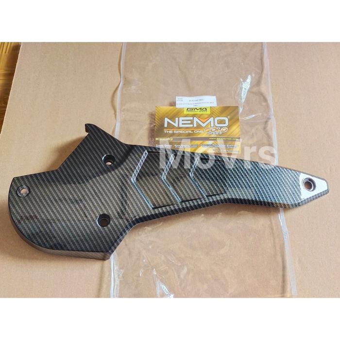 Gambar Tutup CVT Cover CVT Pelindung CVT Honda PCX 160 & ADV 160 carbon Nemo - Depan saja dari MoVrss undefined Tokopedia