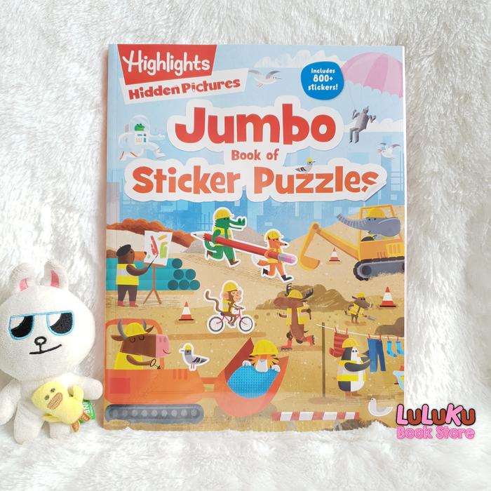 Gambar Buku Anak - Highlights Hidden Pictures JUMBO BOOK of Sticker Puzzles dari LuLuKu Book Store undefined Tokopedia