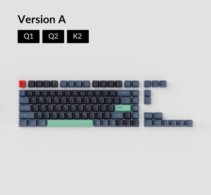 Gambar Keycap OEM Dye-Sub PBT Keycap Set - Hacker - Version A dari Keychron Indonesia undefined Tokopedia