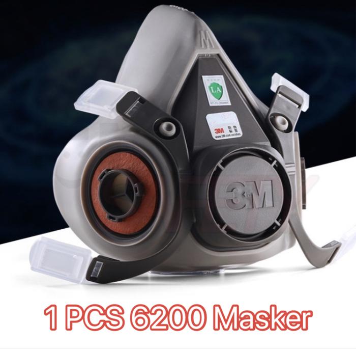 Gambar Masker 3M 6200 Half Facepiece Respirator Half Gas maskerMedium / - 6200 Masker dari ENJOY SAFETY undefined Tokopedia
