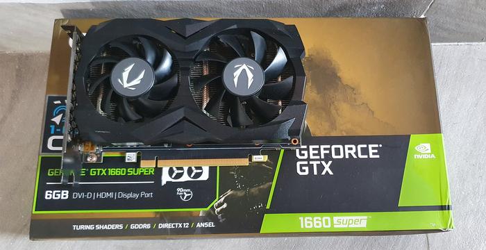 ZOTAC Gaming GeForce GTX 1660 Super 6GB… ZOTAC GTX 1660 SUPER Twin