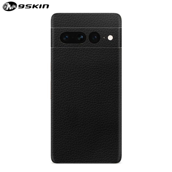 Gambar 9Skin Premium Skin Google Pixel 7 Pro - 3M Leather / Wood Texture - Black Leather, Back Only dari 9SKIN Premium undefined Tokopedia