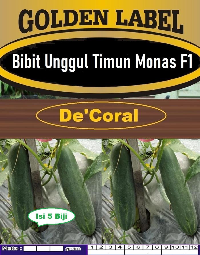 Gambar Bibit Unggul Timun Monas F1 | Benih Timun Monas F1| Ketimun Monas dari De Coral undefined Tokopedia