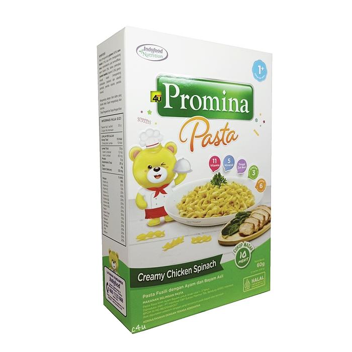 Gambar PROMINA Pasta - Makanan Selingan untuk Anak 1-3 tahun - 1 kotak - Chicken SPINACH dari cemilan4u undefined Tokopedia