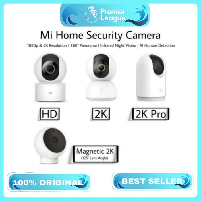 Jual Mijia Home Security Camera 360°1080p HD/2K/2K Pro Smart