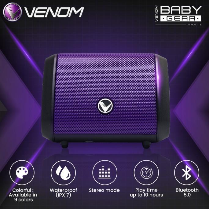 Gambar venom baby gear vbg 1 speaker bluetooth portable with stereo mode - Ungu dari minsmart neo undefined Tokopedia