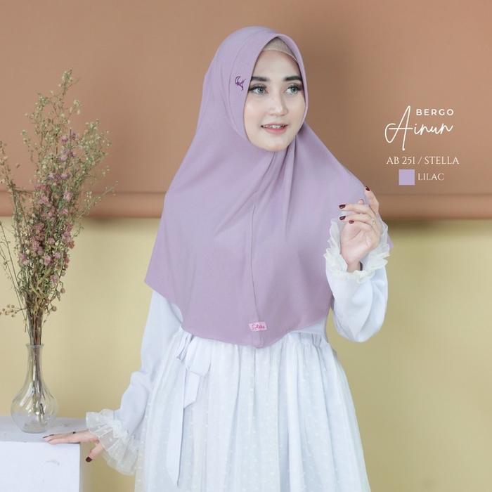 Gambar BERGO AINUN/ABIKA HIJAB - lilac, polos dari batik botique2 undefined Tokopedia