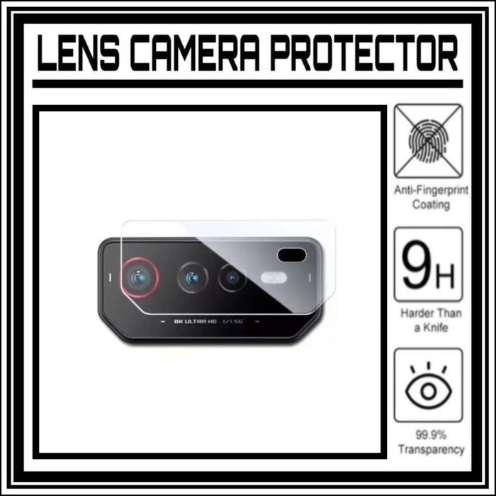 Gambar ASUS ROG PHONE 6 / PRO TEMPERED GLASS LENS CAMERA ANTI GORES CLEAR 9H - CLEAR, ASUS ROG 6 dari Case Thebest undefined Tokopedia
