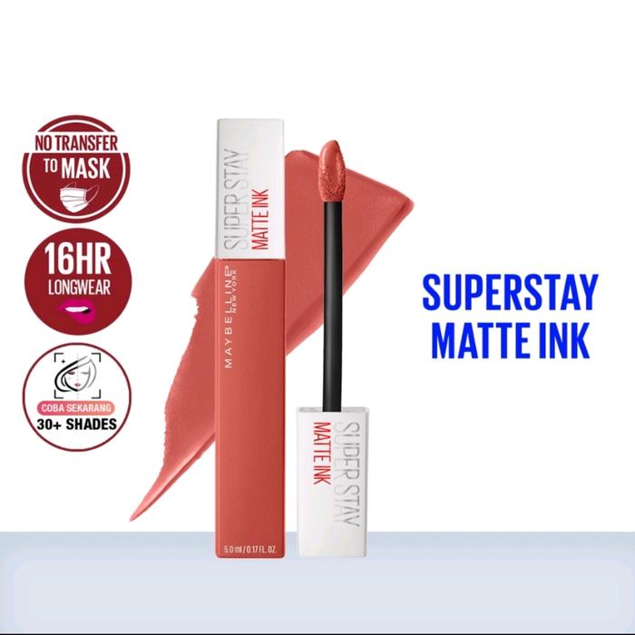 Gambar Maybelline Superstay Matte Ink - 130 SelfStarter dari PAPIYA ID undefined Tokopedia