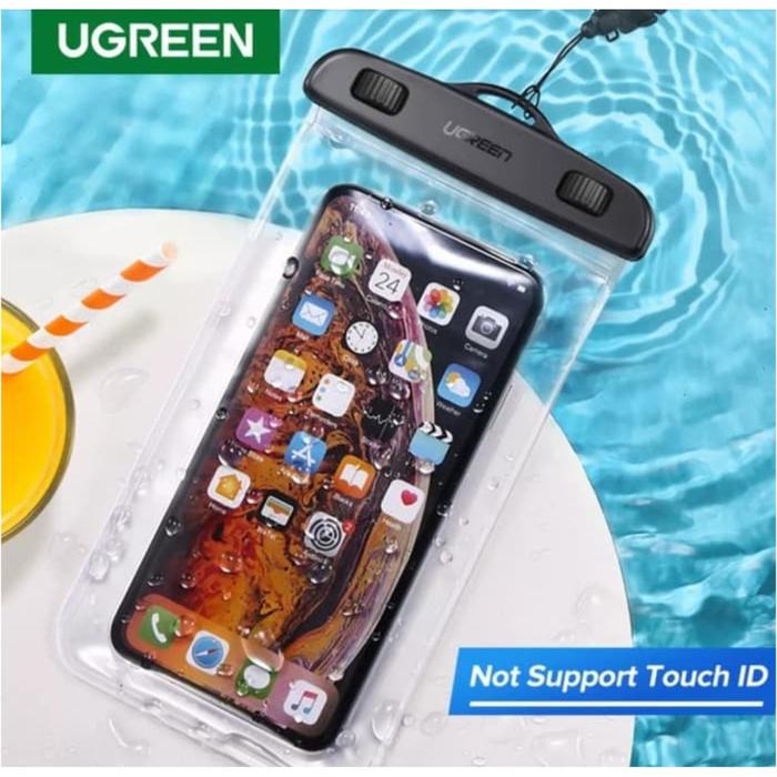 Gambar Ugreen case waterproof anti air swimming phone pouch black original - Bening dari KingMonth undefined Tokopedia