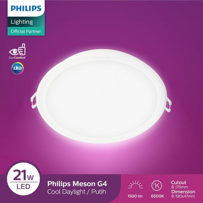 Gambar Philips LED Downlight Meson 21 WATT dari Toko Mulan Electronic undefined Tokopedia
