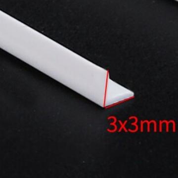 Gambar ABS Stick Siku L / Pipa PVC Siku L - 3 x 3mm dari Custom Maket undefined Tokopedia