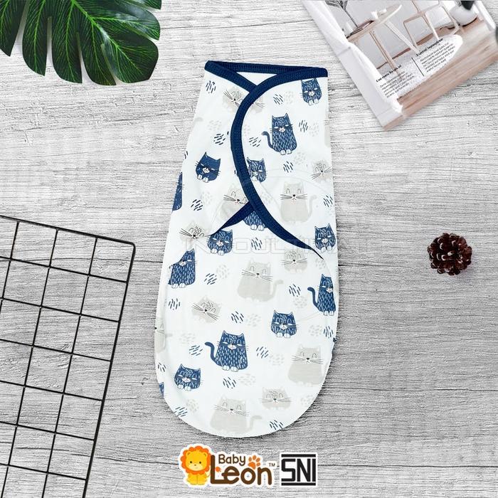 Gambar Bedong Bayi / Bedong Lipat Bayi Baby Leon / Bedong Bayi Instant Tempel - Kucing dari Sumo Babyy undefined Tokopedia