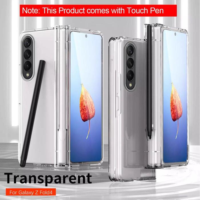 Gambar CASE SAMSUNG GALAXY Z FOLD4 5G FOLD 4 HINGE S PEN HOLDER FULL PROTECT - TRANSPARANT dari i-case undefined Tokopedia