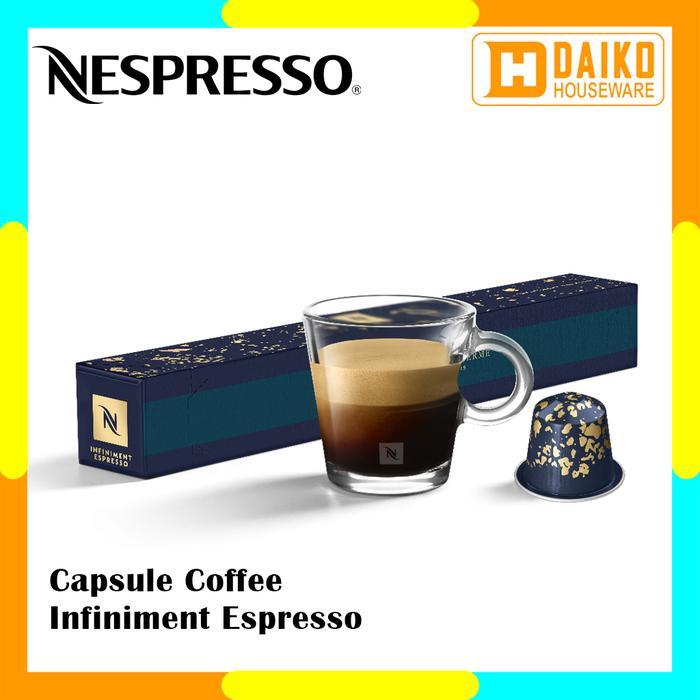Gambar Capsule Nespresso Infiniment Espresso Original Nestle - Kopi Kapsul dari Daiko Houseware undefined Tokopedia