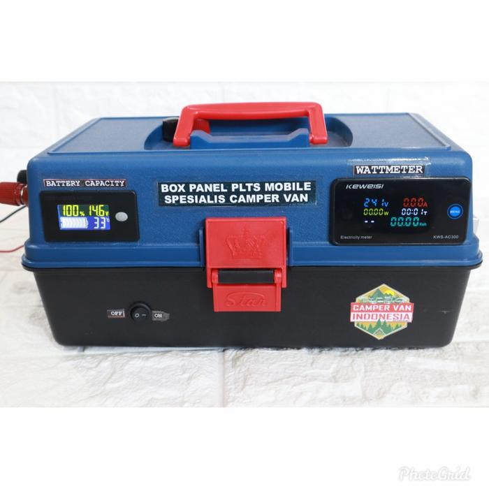 Jual box panel portable PLTS campervan edition miMax flexible panel ...