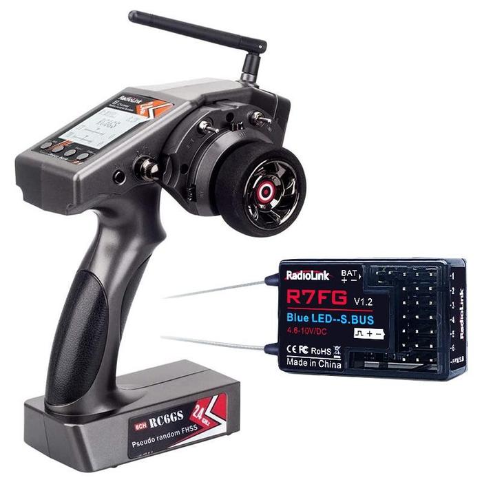 Gambar RadioLink RC6GS V3 Remote RC 2.4G 6CH Car Controller Transmitter - RC6GS V3 dari Happy Indonesia88 undefined Tokopedia