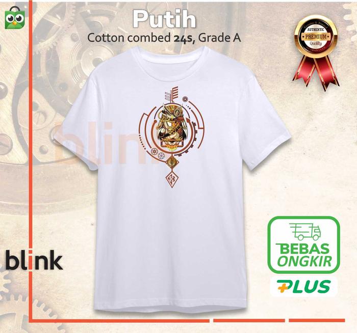 Gambar Kaos SIMPEL, Tshirt Distro Baju simple Pria Keren kaos oblong cowok - Putih, S dari blink-Store-bdg undefined Tokopedia