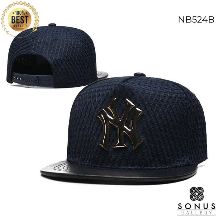 Gambar TOPI SNAPBACK NY GOLD EMBOSS SPORT IMPORT | HIGH QUALITY MLB - Hitam dari gemoja undefined 5 Tokopedia