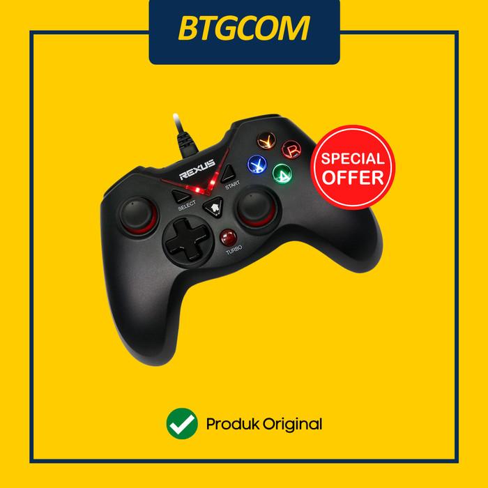 Gambar Rexus Gladius GX2 Gamepad Joystick Game PC Stick - BLACK dari btgcom undefined Tokopedia