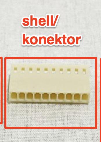 Gambar Molex 10 P Terminal Socket 10p Konektor 10 pin soket molek 2510 10pin - Shell Konektor dari Oktoparts undefined Tokopedia
