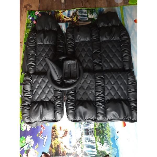 Gambar SARUNG COVER JOK MOBIL TRUCK HINO DUTRO LOHAN UMPLUG MODEL SOFA - Hitam, Lohan dari fathur Jok Bandung undefined Tokopedia