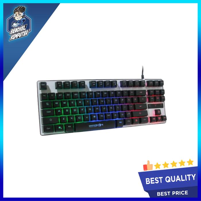 Gambar KEYBOARD GAMING IMPERION SLEDGEHAMMER 7 KG-S07C - BLACK dari bengkelkomputerptk undefined 4 Tokopedia