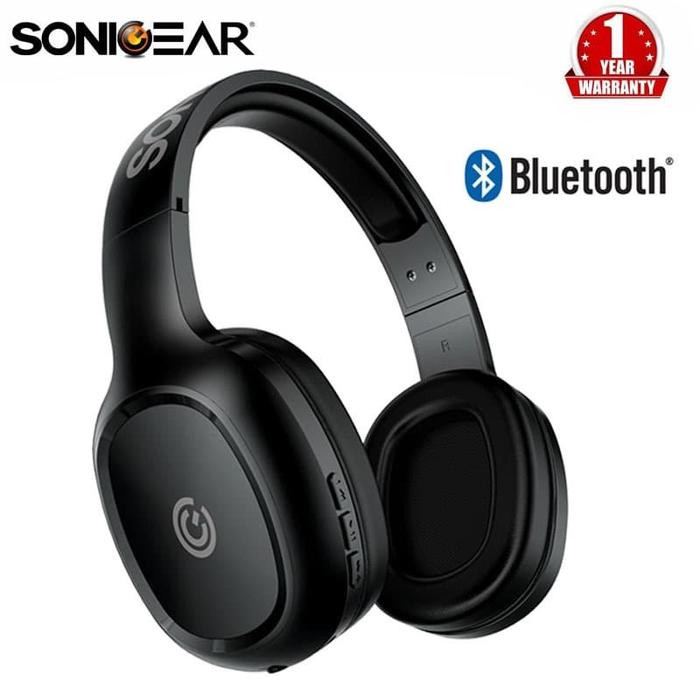 Gambar SonicGear Airphone 3 Bluetooth Headphones with Mic for Smarthphone dari Mantap Jaya Computer undefined Tokopedia