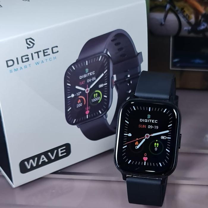 Gambar Smartwatch Digitec Wave IP68 Original Garansi Resmi - Hitam dari wtsonly Digitec undefined Tokopedia