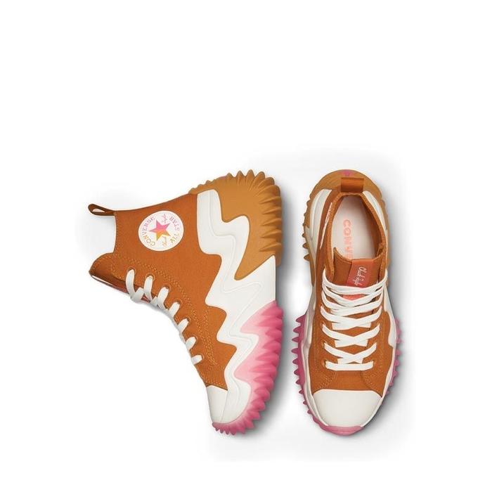 converse run star motion monarch strawberry jam egret unisex shoe