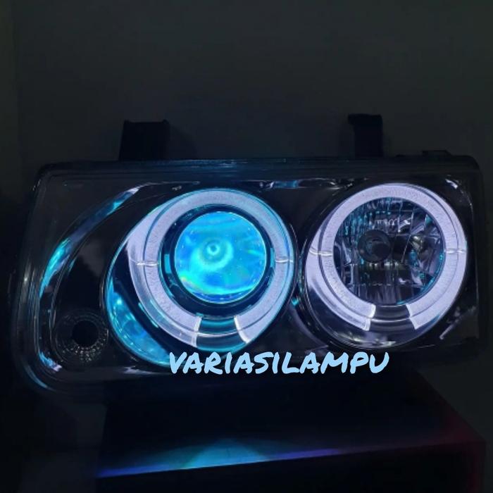 Gambar headlamp panther kapsul mata sipit angel eyes sonar tahun 2000-2004 - headlamp+projie dari variasi.lampu undefined Tokopedia