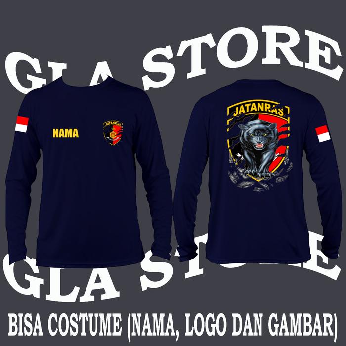 Gambar KAOS POLISI JATANRAS TEAM TIGER - navy, M dari G.L.A CLOTHING undefined Tokopedia