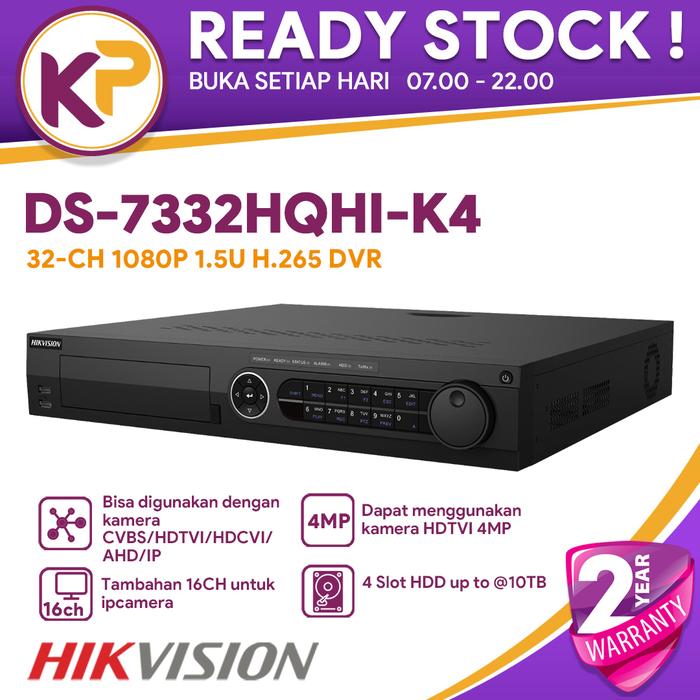 Promo HIKVISION DS-7332HQHI-K4 32CH TURBO HD DVR