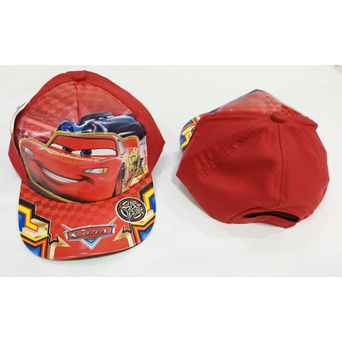 Gambar Topi baseball anak kecil karakter printing Mobil Cars Mcqueen murah - Merah dari Keinka deShop undefined 5 Tokopedia